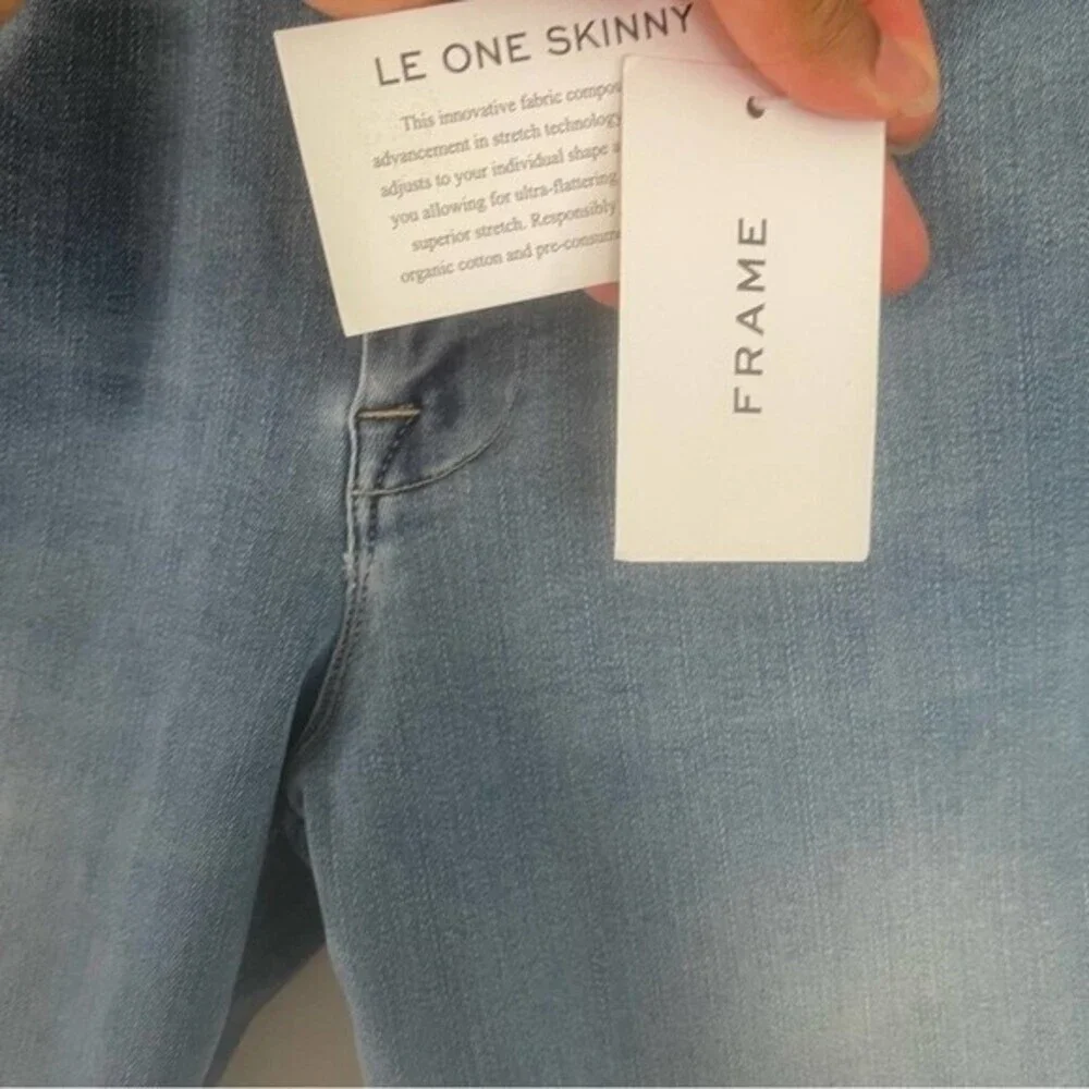 FRAME Le One Skinny Jeans Size 2 - Picture 5 of 11